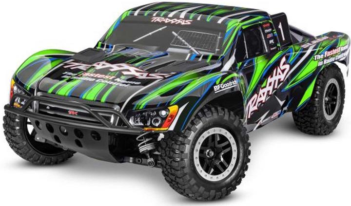 Actual product image Traxxas Slash 4x4 VXL Clipless green 1/10 Short-Course RTR Brushless, HD, without battery and charger (RTR Ready-to-Run)