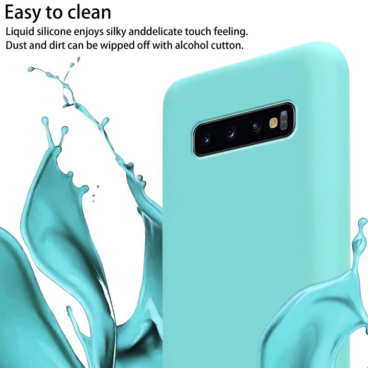 Produktbild Cadorabo TPU Cover Handy Kette Liquid (Samsung Galaxy S10+)