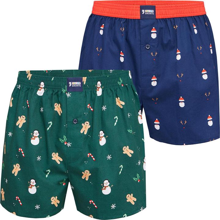 Happy shorts Boxer XMAS (M, 2er Pack)