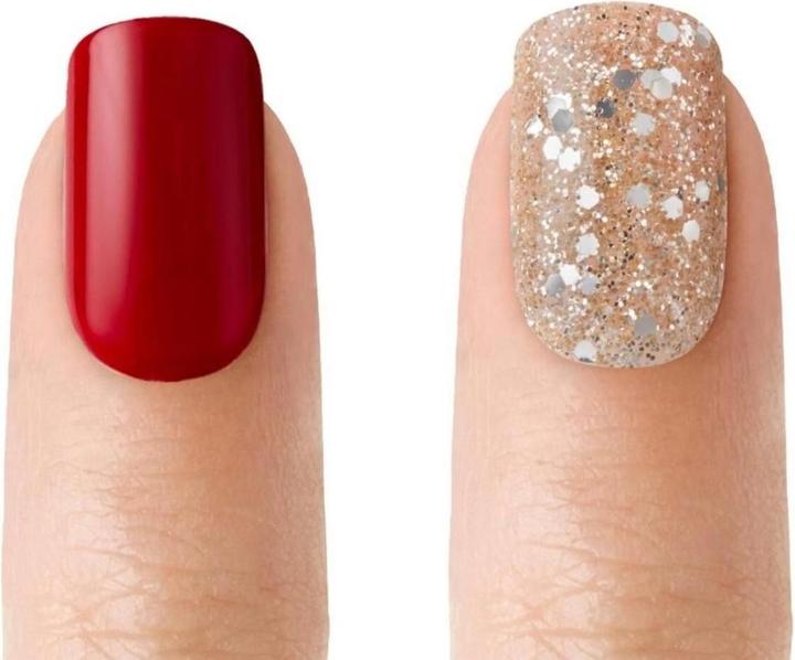 Produktbild KISS ImPress Nail Kit Medium Last Love (1 Stk) (Kunstnägel, Rot)