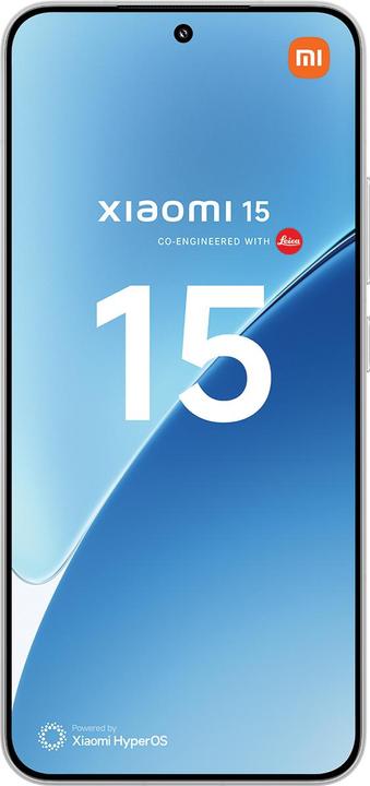 Actual product image Xiaomi 15 (256 GB, White, 6.36", Dual SIM, 50 Mpx, 5G)