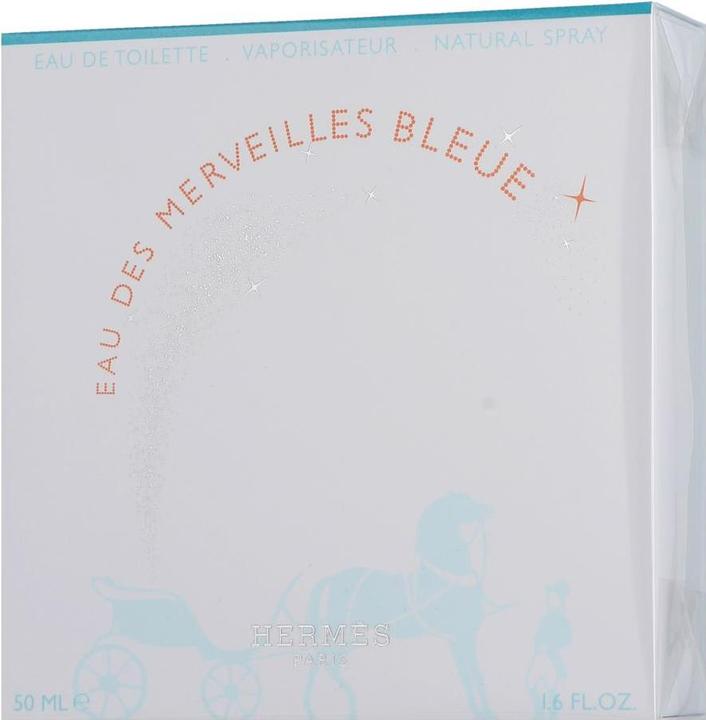 Image du produit Hermès Hermes Eau Des Merveilles Bleue Eau De Toilette Vaporisateur (Eau de toilette, 50 ml)