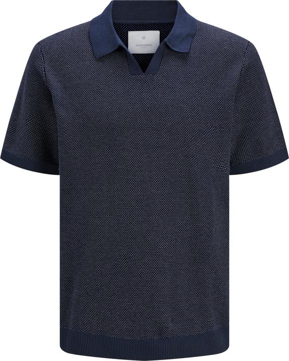 Jack & Jones Jprcceaston Knit Split Neck Ss Sn