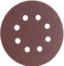 AGT Disques abrasifs pour ponceuses excentriques (40, 80, 120, 150, 180)