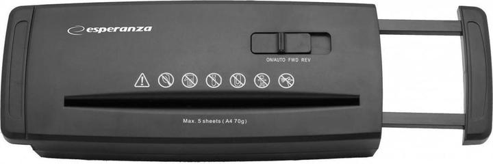 Esperanza EN104 shredder strip shredding (Strip cut)