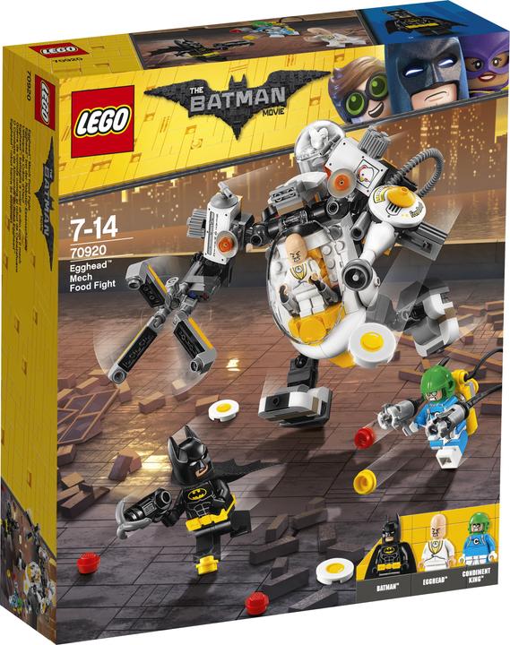 Image du produit LEGO Eggheadat à la bataille de la nourriture robot (70920, LEGO DC)