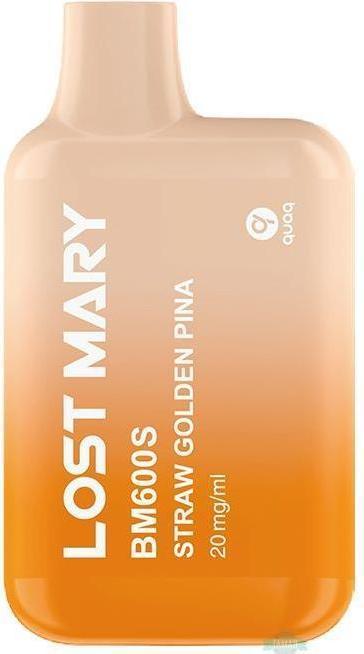 Image du produit Lost Mary Straw Golden Pina (Ananas, Noix de coco, Fraise)