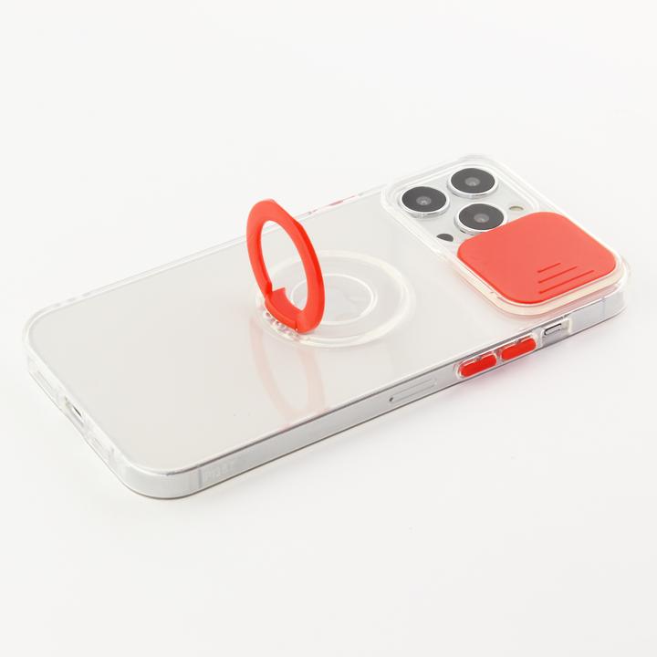 Immagine prodotto PhoneLook Coperchio con cursore della fotocamera e anello (Apple iPhone 14 Pro)