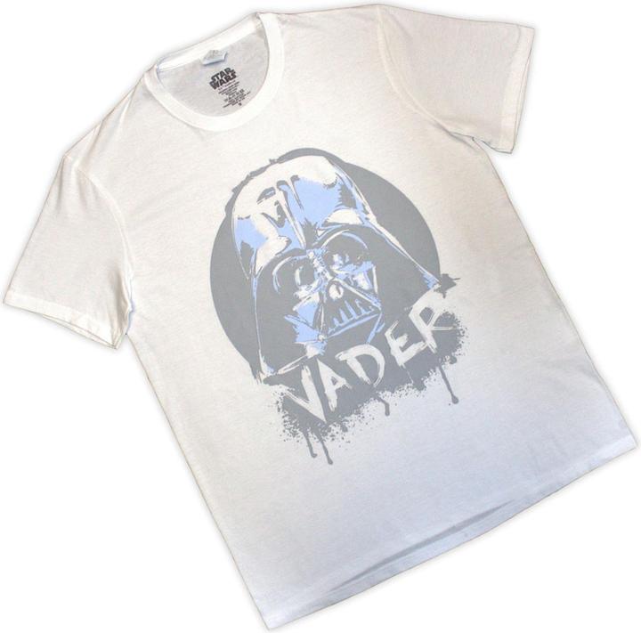 Immagine prodotto Star Wars Maglietta Darth Vader Vernice a Spruzzo Adulto Unisex (L)
