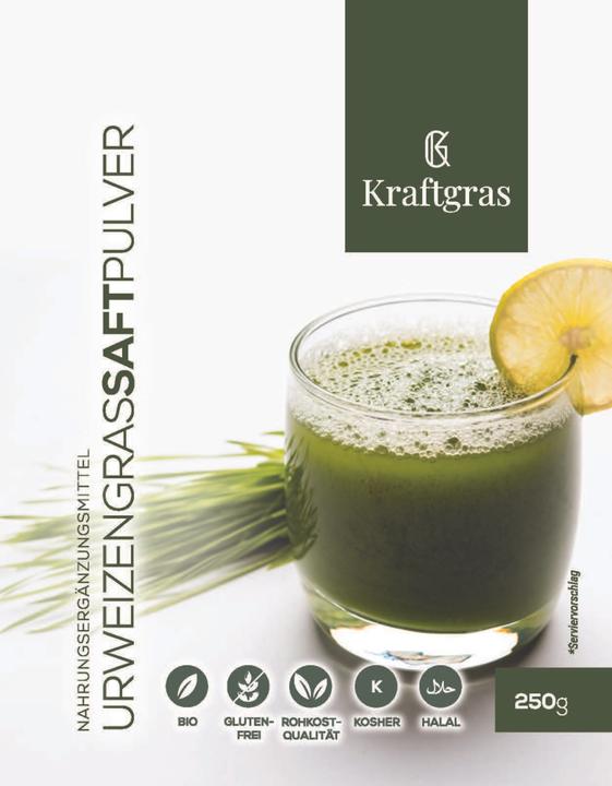 Produktbild Kraftgras Ur-Weizengras-Saftpulver (1 Stück, Pulver, 200 g)