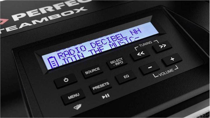 Image du produit PerfectPro Radio DAB+ TEAMBOX noir (DAB+ DAB, FM, Bluetooth)