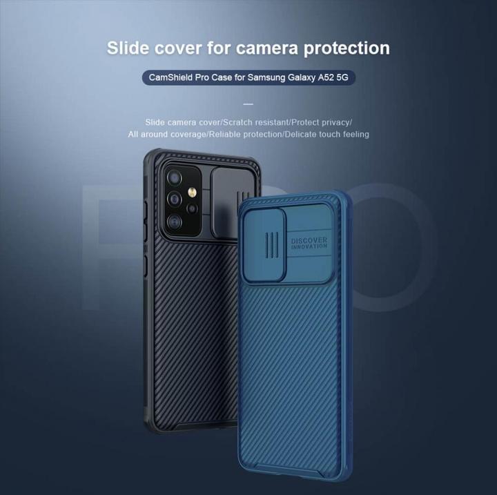 Actual product image Nillkin CamShield Series Hardcase Cover (Samsung Galaxy A52, Samsung Galaxy A52s 5G)