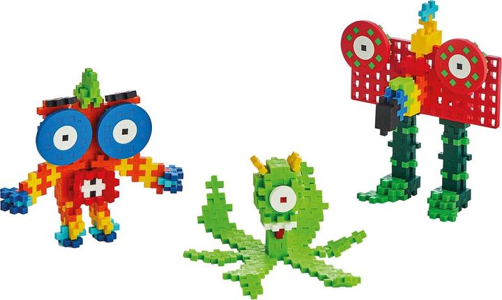 Produktbild Plus-Plus Kreativ Bausteine Aliens Monster