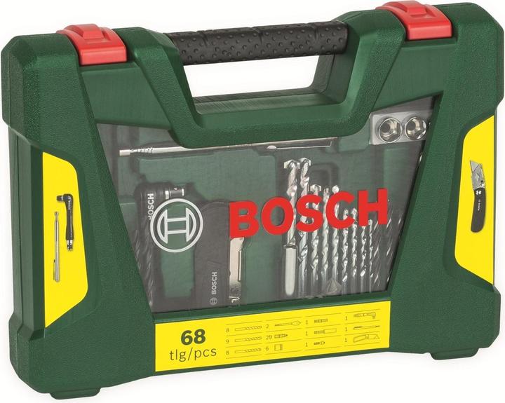 Actual product image Bosch Zubehör 68-piece V-Line drill and bit set (2 mm, 2.5 mm, 3 mm, 3.5 mm, 4 mm, 4.5 mm, 5 mm, 5.5 mm, 6 mm, 6.5 mm, 7 mm, 7.5 mm, 8 mm, 8.5 mm, 9 mm, 9.5 mm, 10 mm)