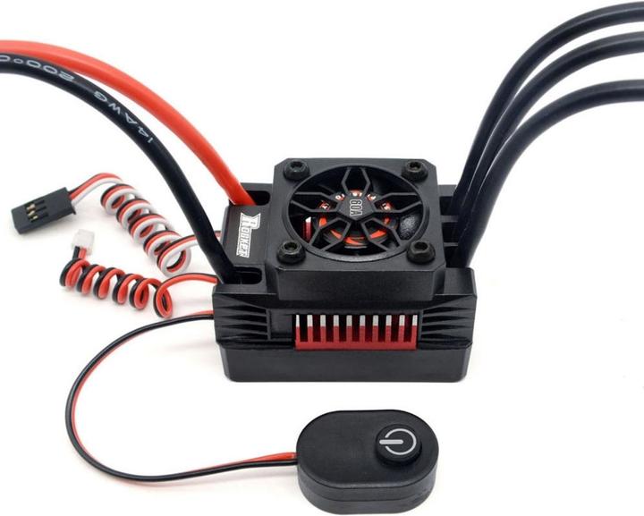 Actual product image Surpass Hobby Rocket V2 supersonic 3660 brushless motor 4250KV with 80A ESC combo