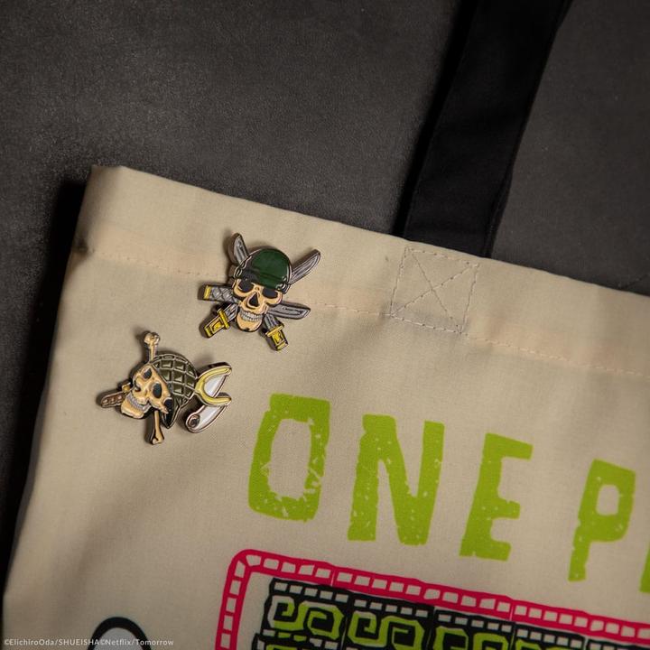 Produktbild Cinereplicas One Piece Ansteck-Pins 2er-Pack Zoro & Usopp
