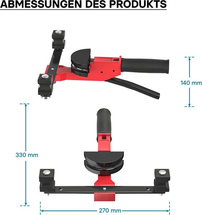 Produktbild Wiltec Hand Rohrbiegemaschine (32 mm)