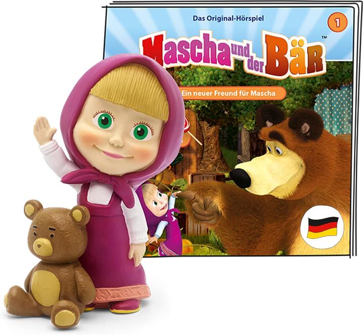 Actual product image Tonies Mascha und der Bär - A new friend for Mascha (German)