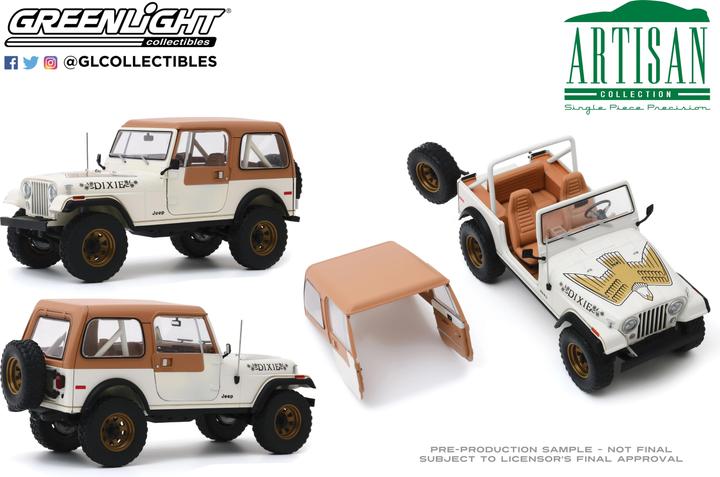 Actual product image 1979 Jeep CJ-7 Golden Eagle Dixie