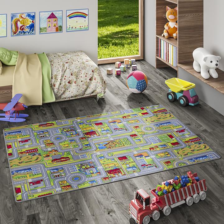 Actual product image Snapstyle Kinder Spiel Strassenteppich (80 x 200 cm)
