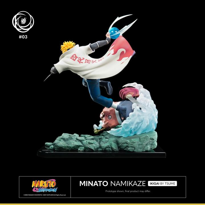 Actual product image Tsume Naruto Shippuden "Minato Namikaze" Ikigai 1/6 Statue