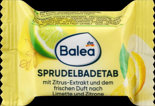 Produktbild dm Balea Sprudel Badetabs Wellness 3fach
