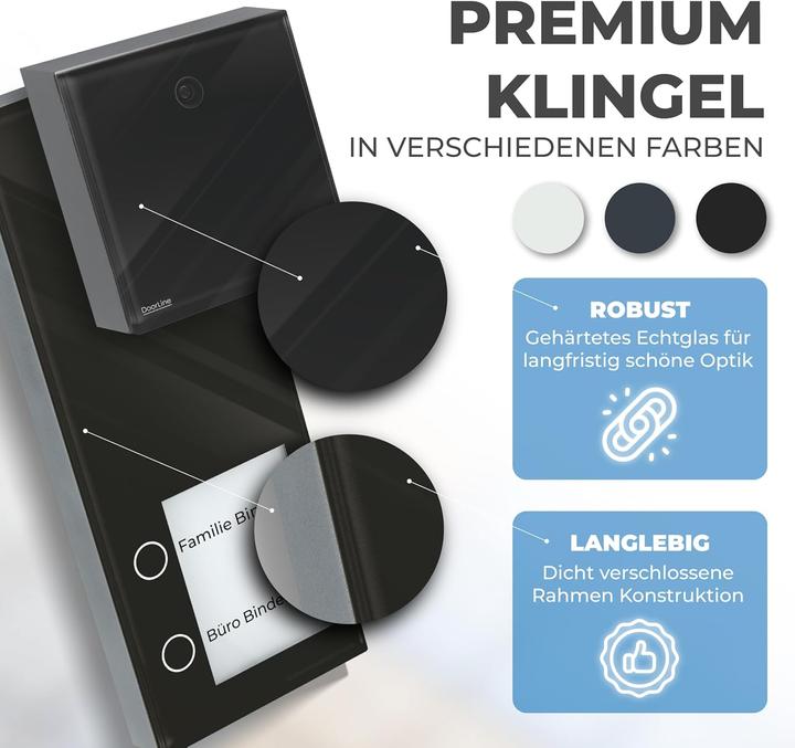Produktbild Doorline 2-Familien-Video Türklingel