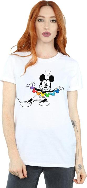 Produktbild Disney Mickey Mouse Rainbow Chain TShirt (5XL)