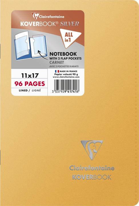 Produktbild Clairefontaine Schulnotebook (Harter Einband)
