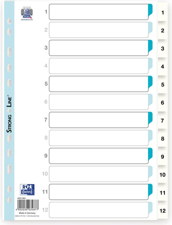 Actual product image Elba Register PP with cover sheet