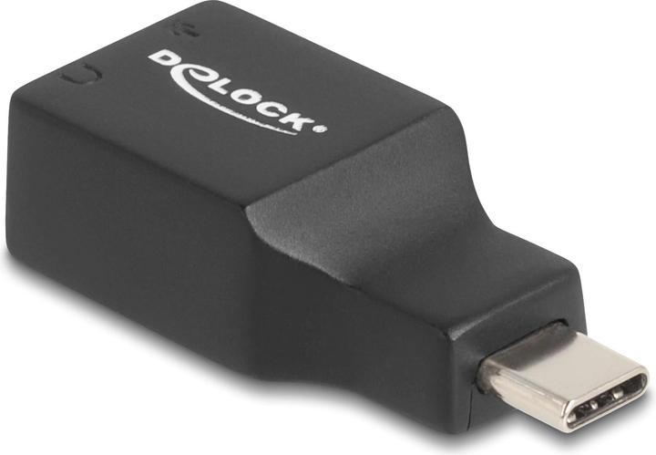 Actual product image Delock External USB sound card with Type-C connector to 2 x 3.5 (USB)