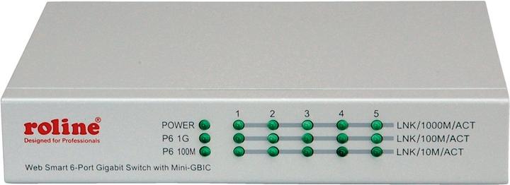 Produktbild Roline Gigabit Switch (6 Ports)