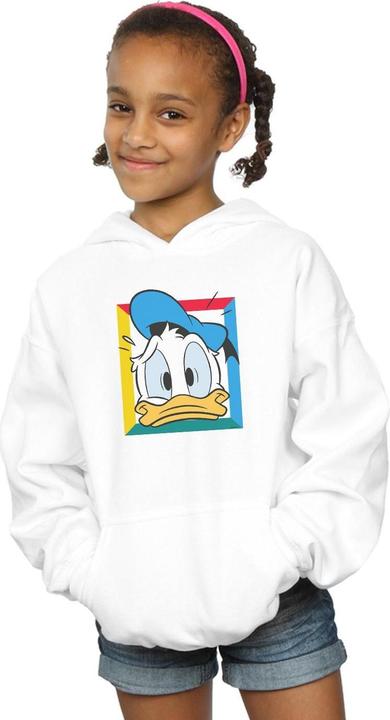 Immagine prodotto Disney Donald Duck Panicked Felpa con Cappuccio Ragazze (152, 158)