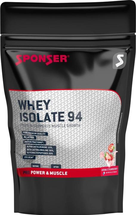 Image du produit Sponser Isolate 94 (Fraise, 1 pcs, 1500 g)