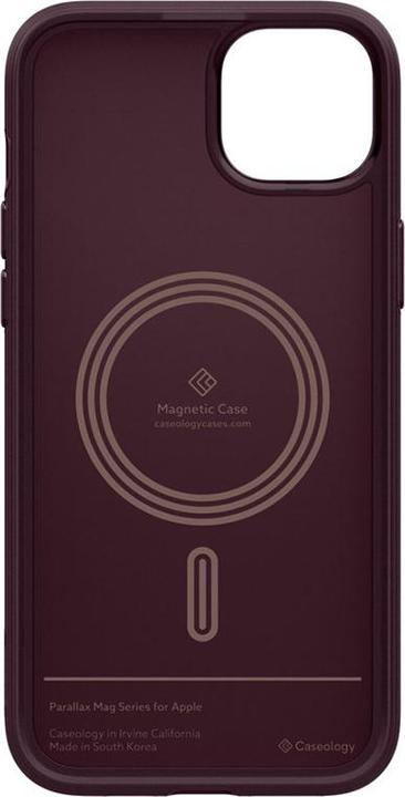 Produktbild Caseology Parallax MAG iPhone 15 6.1" Magsafe Burgundowy/Burgundy ACS06820 (Apple iPhone 15)