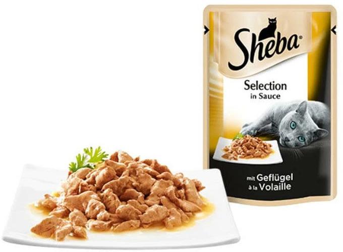 Actual product image Sheba Selection in sauce (Adult, 40 pcs., 3400 g)