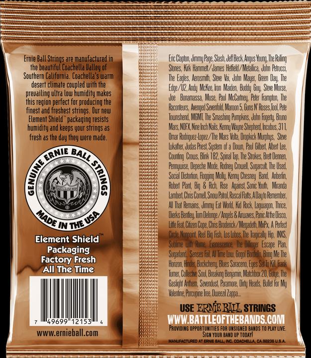 Produktbild Ernie Ball Earthwood 12-String Light Phosphor Bronze Akustik-Gitarrensaiten (12 x, Gitarre, E-Gitarre, 0.05")