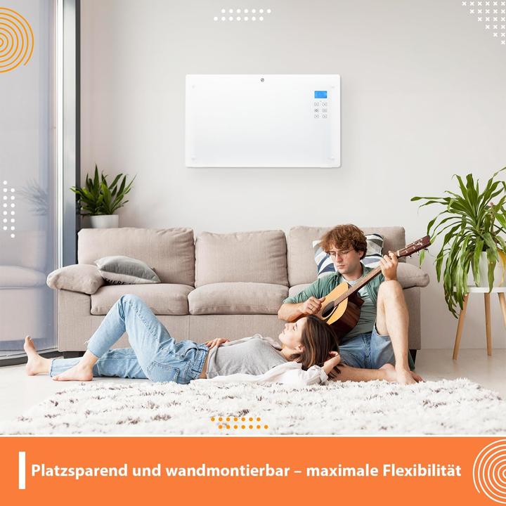 Produktbild Aktimeo Elektro-Glasheizung mit Fernbedienung