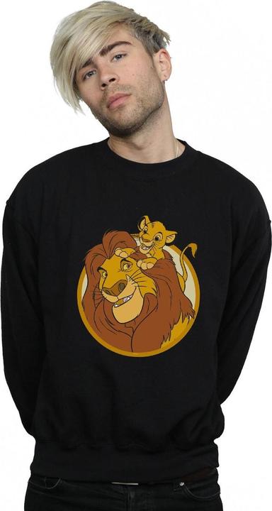 Actual product image Disney Mens The Lion King Mufasa And Simba Sweatshirt (XXL)