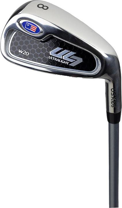 Actual product image U.S. Kids Golf UL7 Iron 48" 122-130cm turquoise (Right-handed)