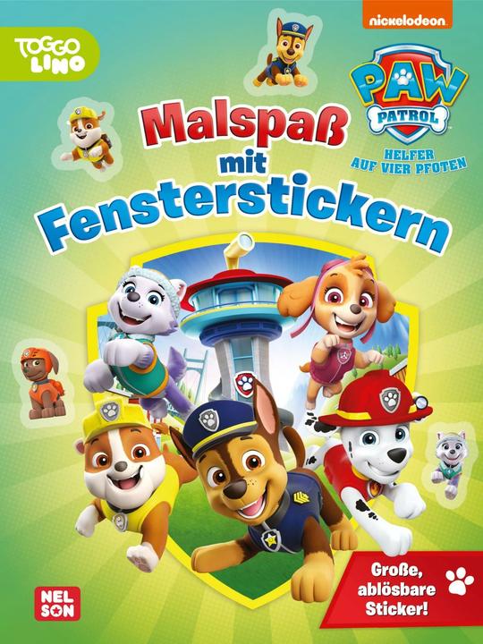 Actual product image PAW Patrol: Colouring fun with window stickers