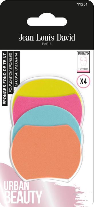 Produktbild Jean Louis David Make-Up Schwamm Latex 4 Stück