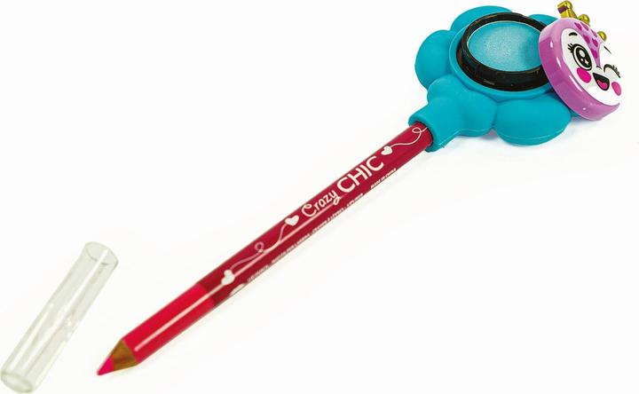 Produktbild Clementoni Crazy Chic Lidschatten und Lipliner Flower - Türkis