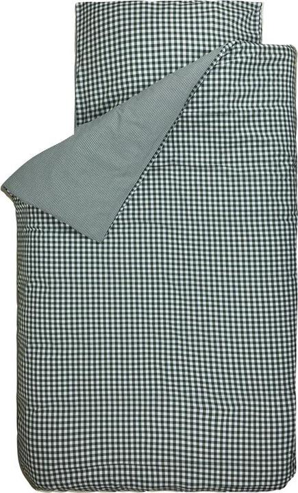 Actual product image Bink Bedding Bink children's bed linen BB check dark green 100 x 135