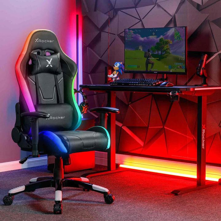 Immagine prodotto X Rocker Sedia da gioco eSports compatta RVB Agility JR Noire/Grise