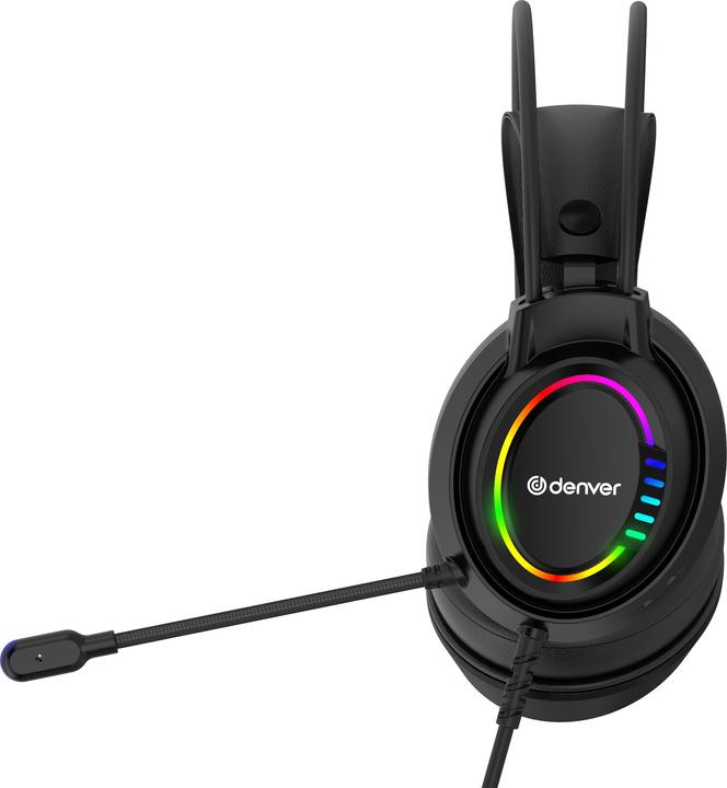 Denver with Microphone Electronics GHS130 Black Games (Cable)