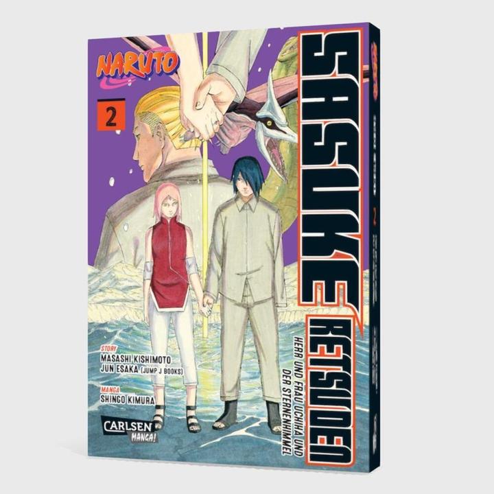 Actual product image Naruto - Sasuke Retsuden: Herr und Frau Uchiha und der Sternenhimmel (Manga) 2 (German, Jun Esaka, 2024)