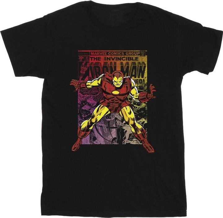 Immagine prodotto Iron Man Gradient Comic Maglietta Uomo (S)