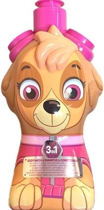 Produktbild NoName Air Val Paw Patrol 2-In-1 Duschgel und Shampoo 3d für Kinder Skye 400ml