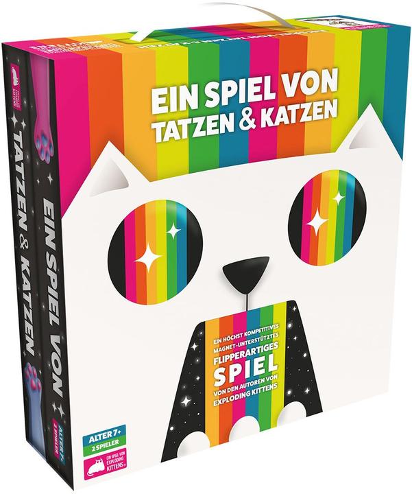 Actual product image Asmodée EXKD0004 - Ein Spiel von Tatzen & Katzen - Figurenspiel, für 2 Spieler, ab 7 Jahren (DE-Aus (German)